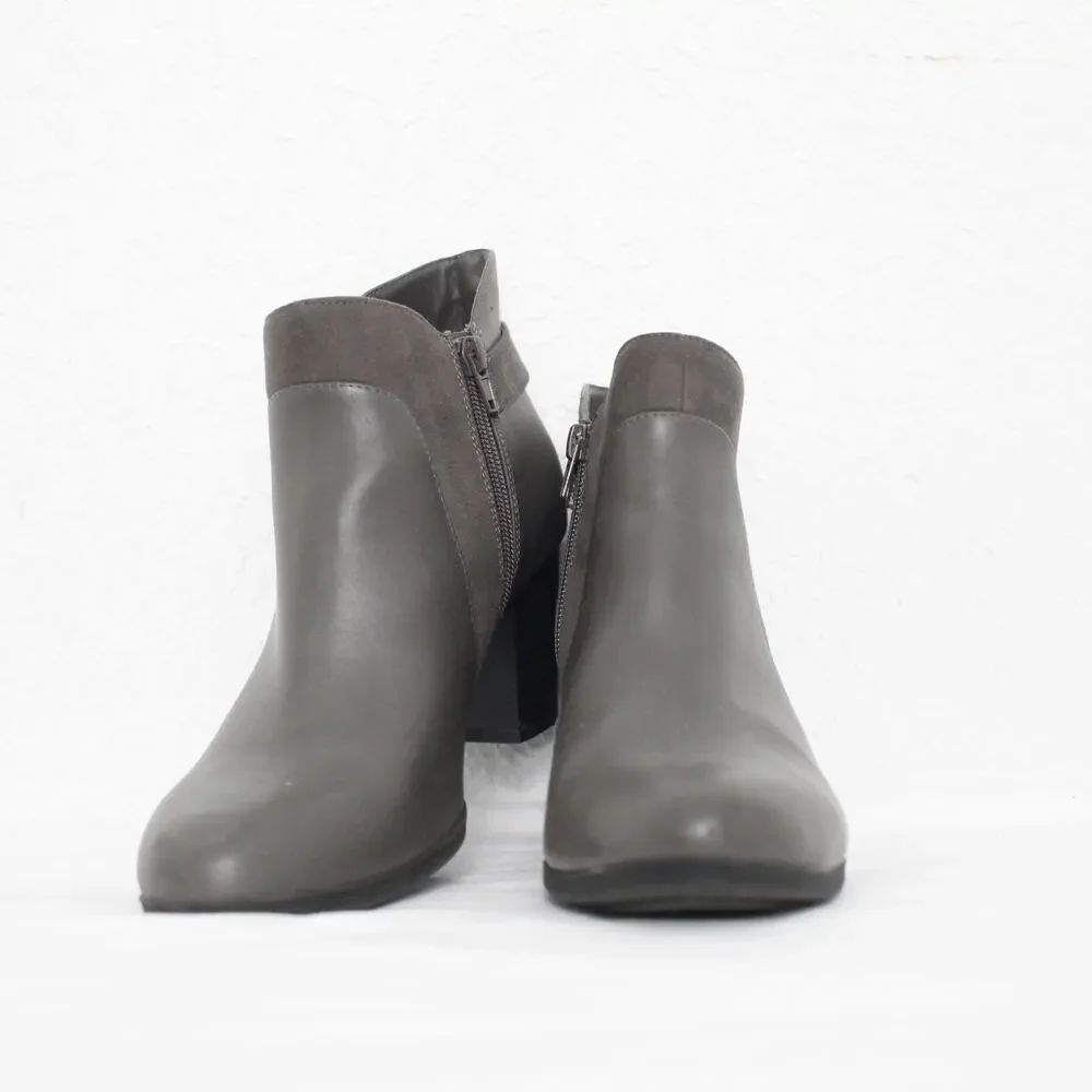 Giani Bernini Abalina Faux Leather Bootie Size 10 Ankle Zipper - Picture 1 of 7